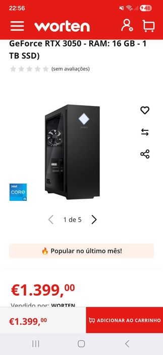 Omen by HP 25L Gaming Desktop GT15