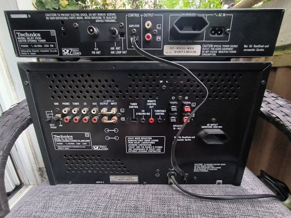 Wieża Technics ST-X930+SU-X920