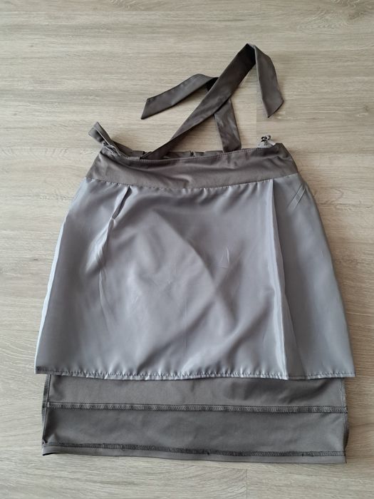 Elegancka spódnica XL/42 grafit szara