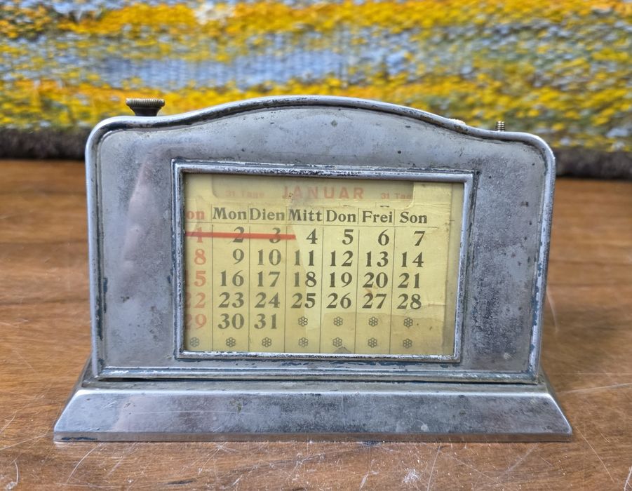 Przedwojenny kalendarz