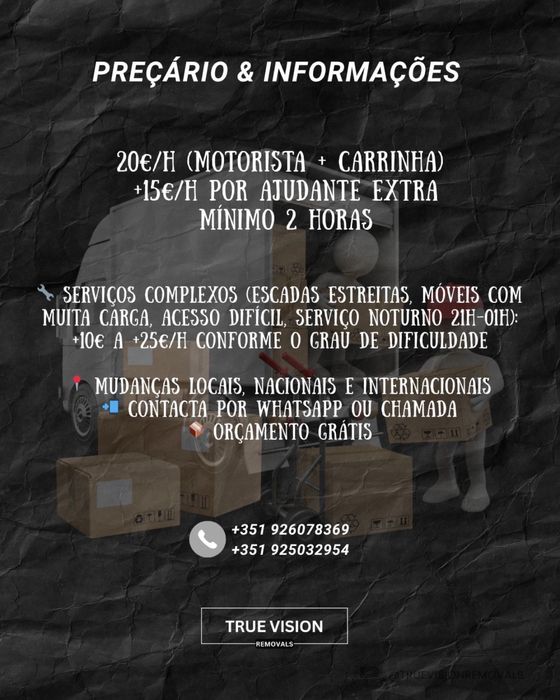 Serviço de mudanças