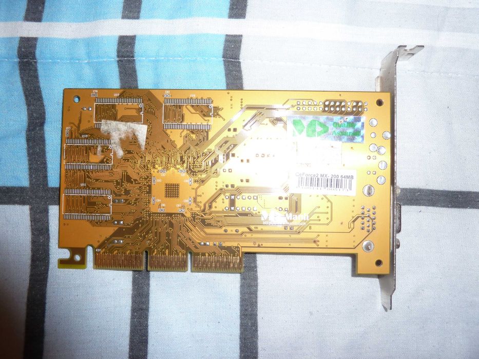 Placa gráfica Geforce mx-200 64 mb | RetroTech | Colecionador |