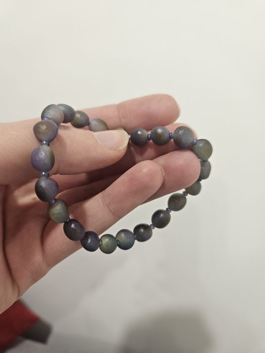 Bransoletka fasolki amber Doris