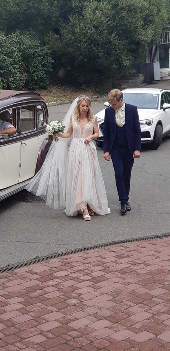 сукня весільна Nora Naviano пудрового кольору