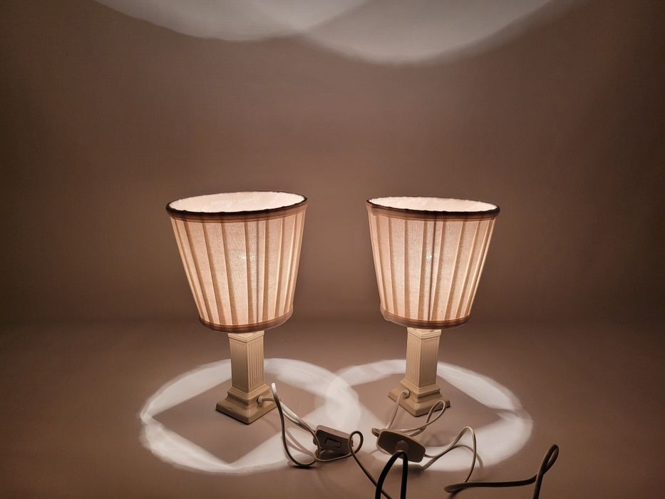 Komplet lampki nocne do sypialni