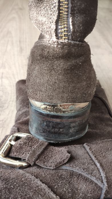 Botas Carolina Herrera 37 camurça