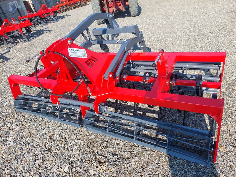 Agregat uprawowo-siewny Euro-masz Janpol hydropak 2.5m 2.7m 3m 4m.