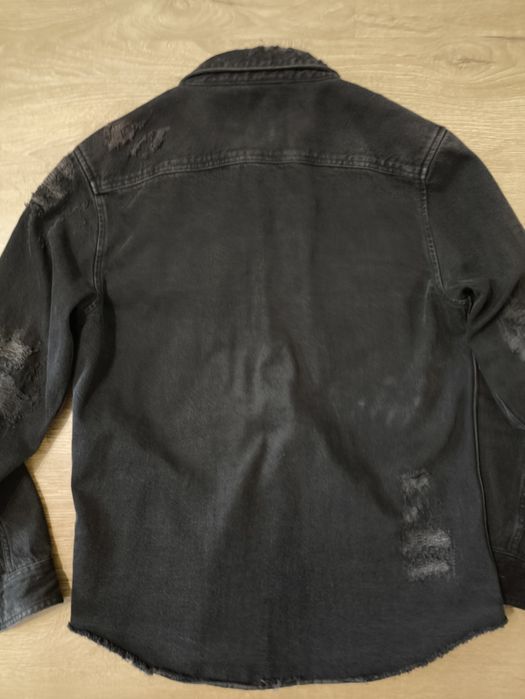 Куртка-сорочка zara джинсова