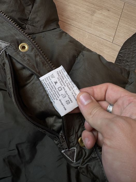 Barbour Arctic Damska L Kurtka Puchowa Parka z futrem Goose Down Jacket Casual