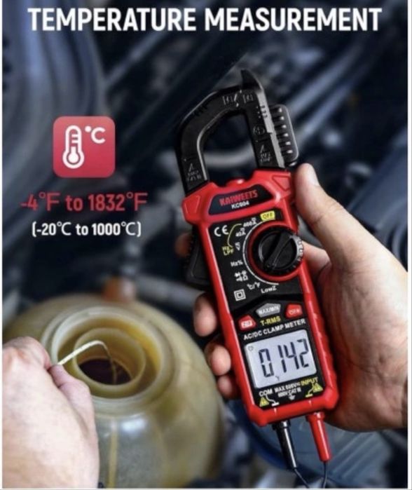 Miernik Cęgowy Szczypce Amperometryczne Cęgi