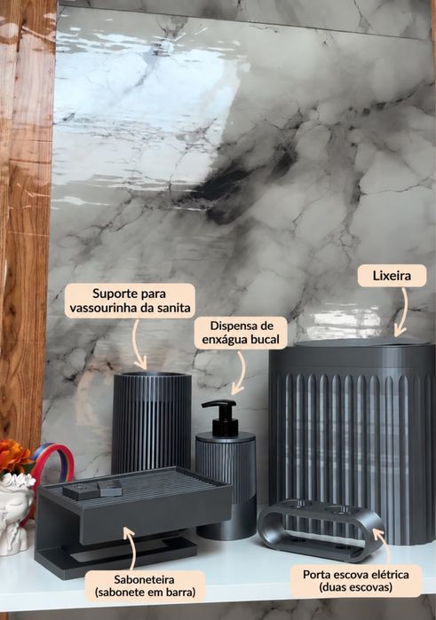 Kit completo pra casa de banho