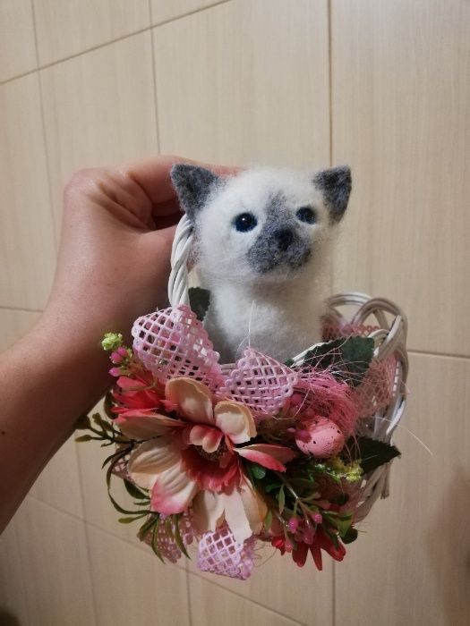 Сіамські кошенята валяні