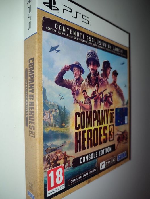 Gra Ps5 Company of Heroes 3 PL gry PlayStation 5 Spider-Man Metro GTA