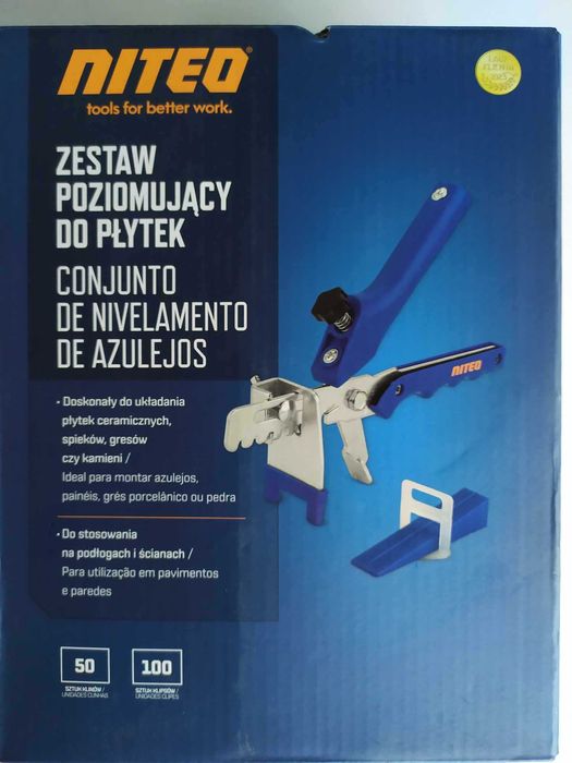 Zestaw Do Poziomowania  Płytek  Niteo
