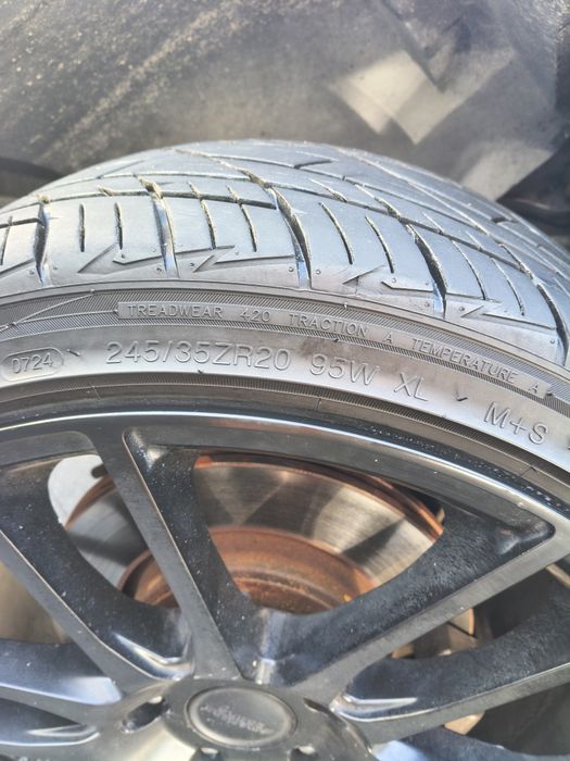 FELGI ALU 20" + OPONY 245/35 R20 Jeep, Chrysler i Dodge