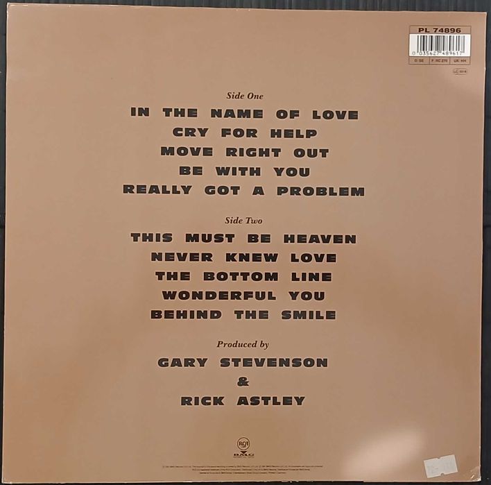 Rick Astley - Free (Vinil / LP)