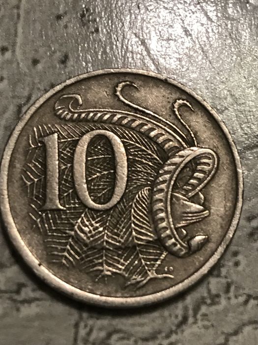 Australia-10cents-1973- wyjatkowy rzadki egzemplarz!