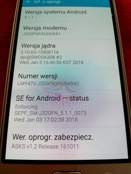 Samsung Galaxy J3 /6 złoty