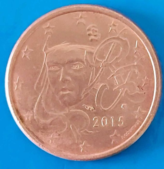 5 Cêntimos de 2015 da França