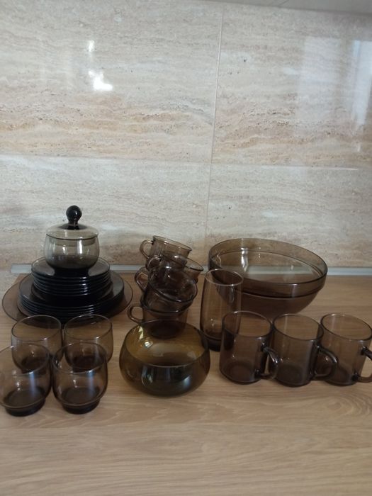 Duralex ciemny brąz