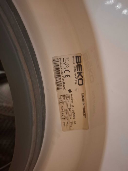 Pralka Beko WMB71643 PTL
