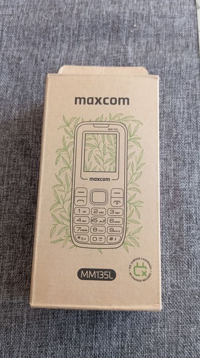 Telefon MAXCOM MM135L czarno - niebieski