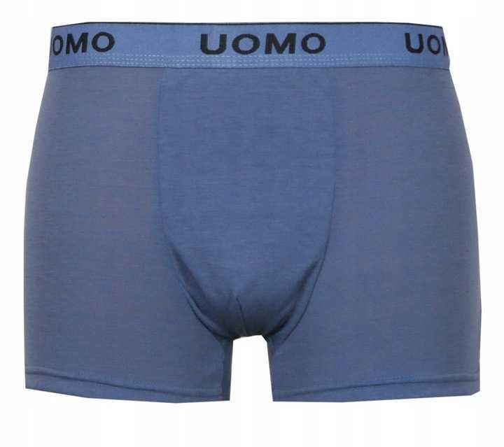 UOMO niebieskie męskie bokserki L