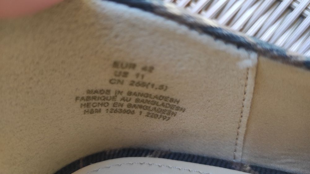 H&M nowe buty baleriny Mary Jane 42