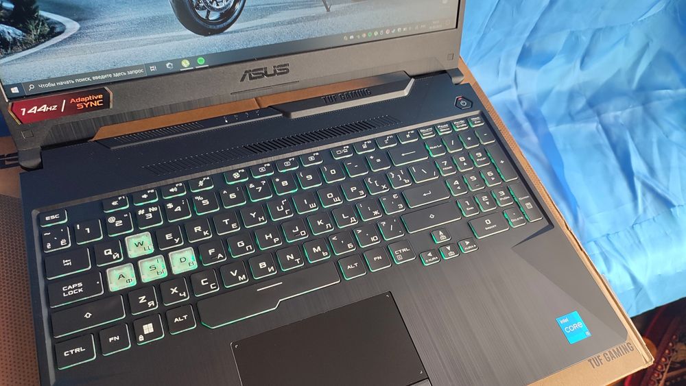 Asus 144hz rtx3050/16/512ssd/i5 11300/tuf gaming fx506