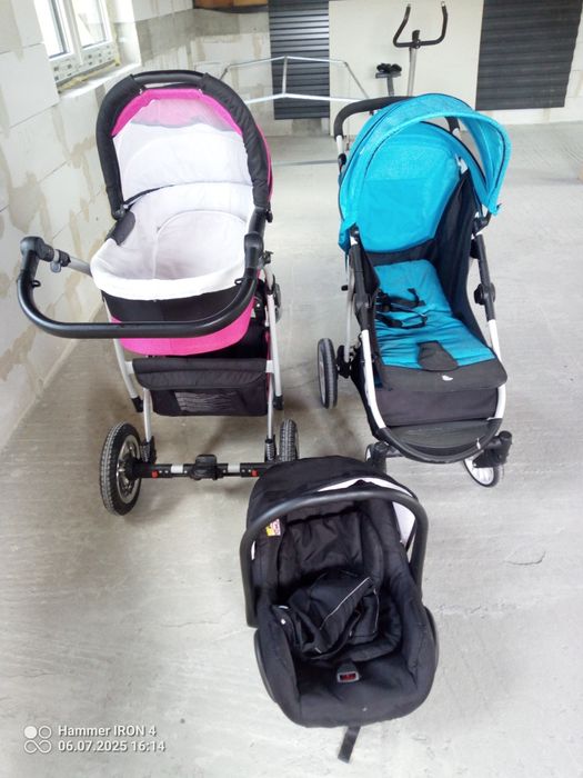 Wózek dziecięcy 3w1