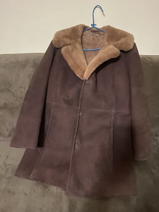 Kozuch meski nowy w kolorze brazowym