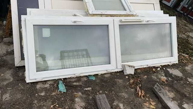 Okna plastikowe używane