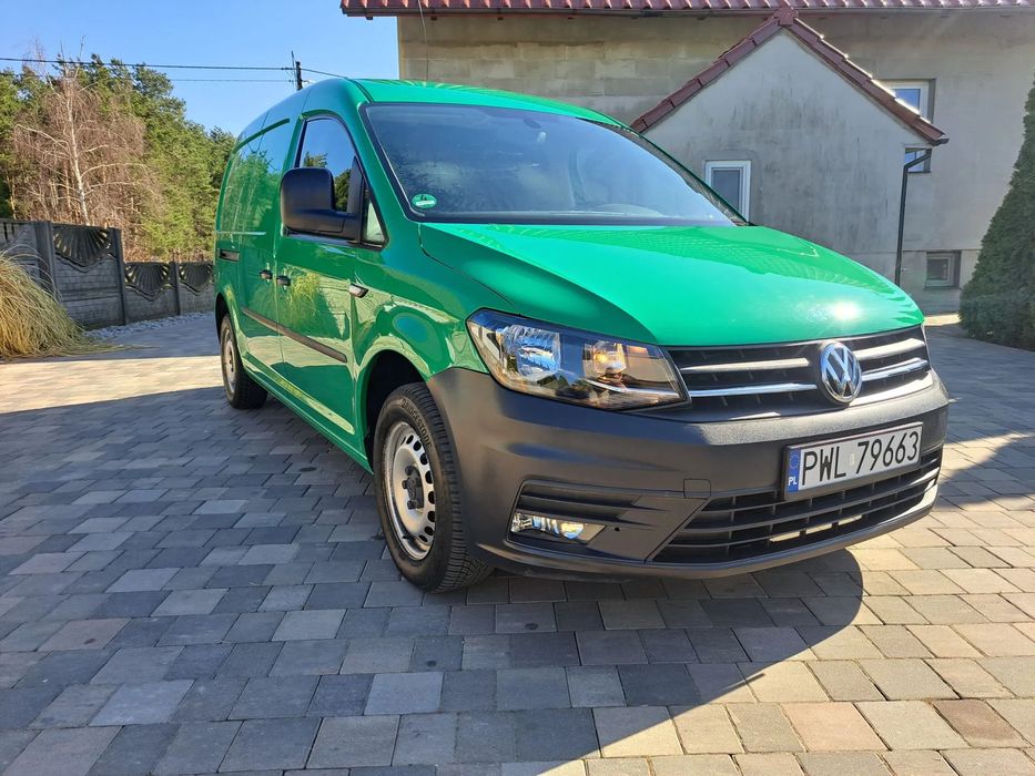 Volkswagen Caddy Maxi, FV23, hak, kamera, klima, grzana szyba i fotele, navi, bluetooth