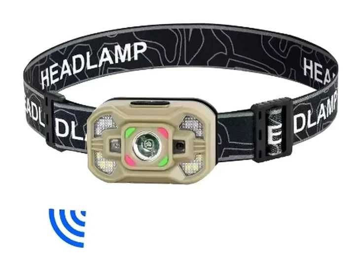 Фонарь налобный Bailong T127 фонарик белый красный синий свет есть опт