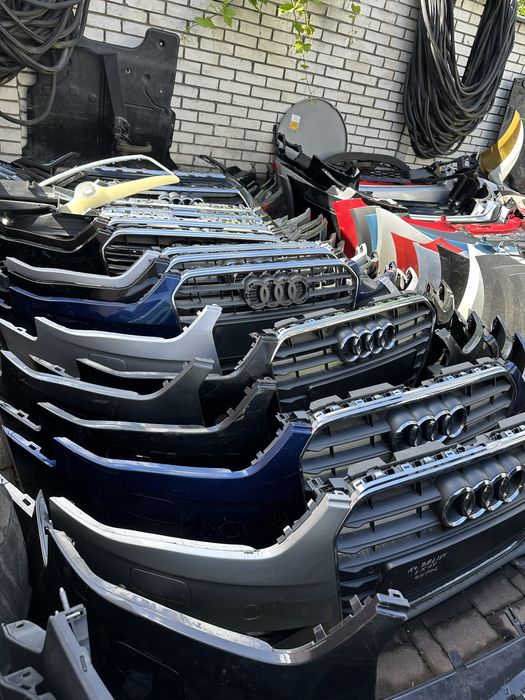 Комплектний перід Audi A4 B8  Рестайл(Капот,Крила,Фари)2012-2016