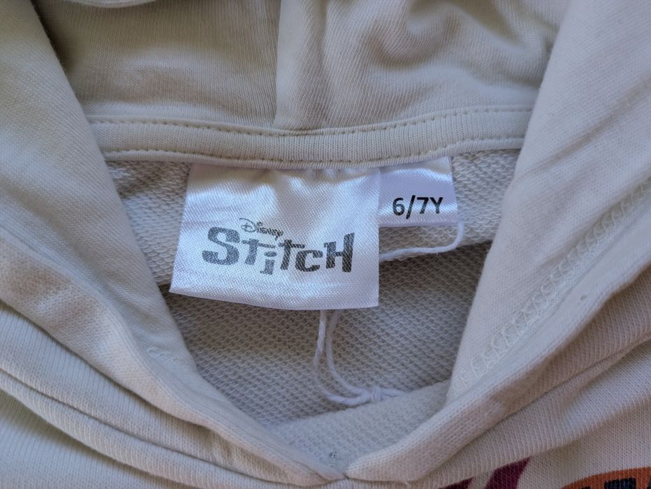Camisola Branca Disney Stitch, 6/7 Anos