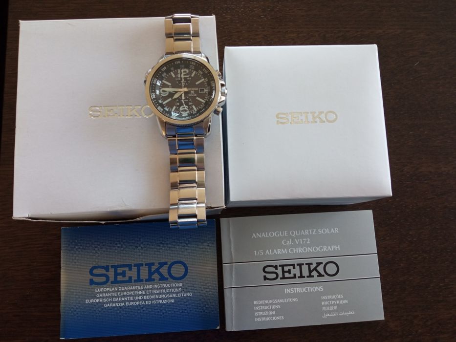 Seiko Solar SSC075P1