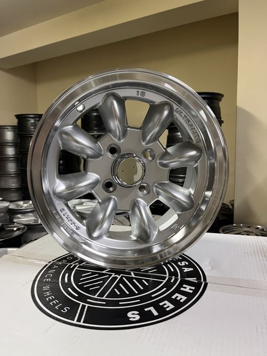 Jantes 13” 4x100 4x114.3 Novas Estilo Ultralite Minilite Datsun Toyota