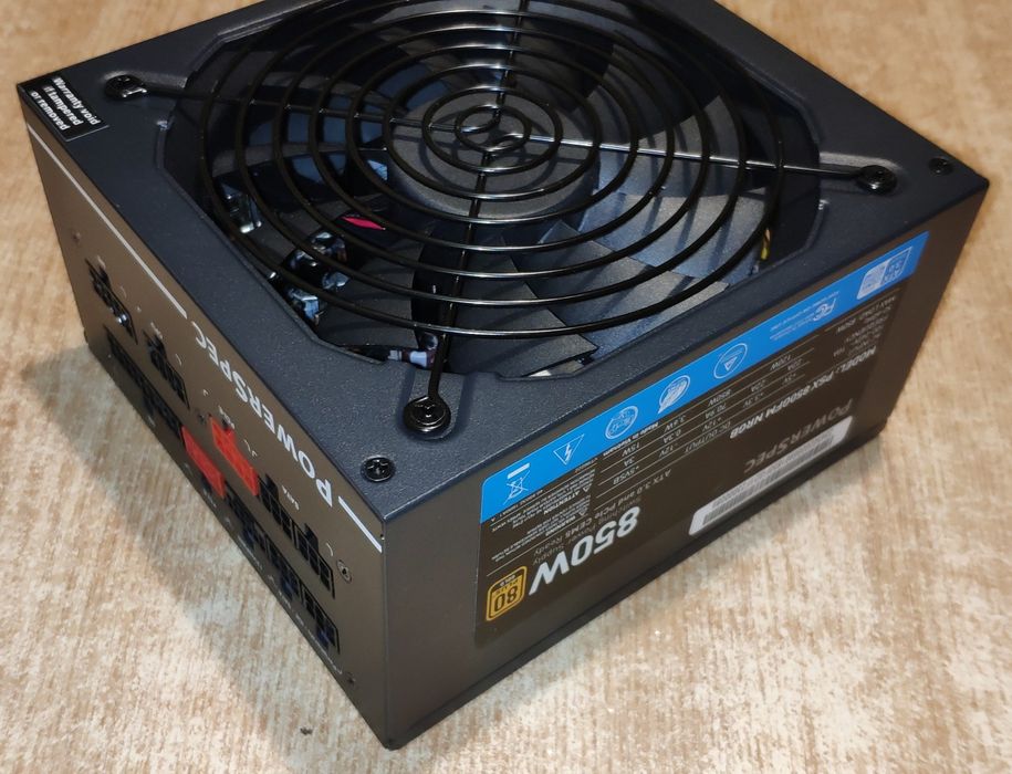 Блок живлення PowerSpec 850 Watt 80 Plus Gold (PSX 850GFM)