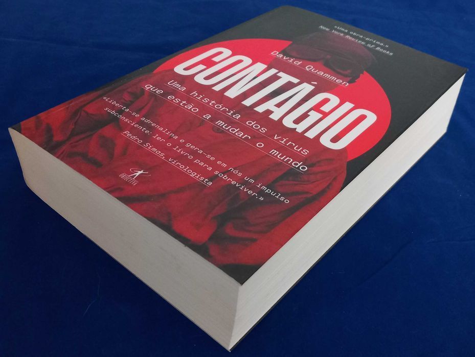 Livro Contágio Uma História dos Vírus de David Quammen [Portes Grátis]