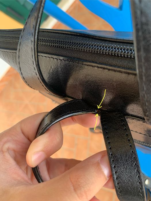 Mochila de pele Marta Ponti