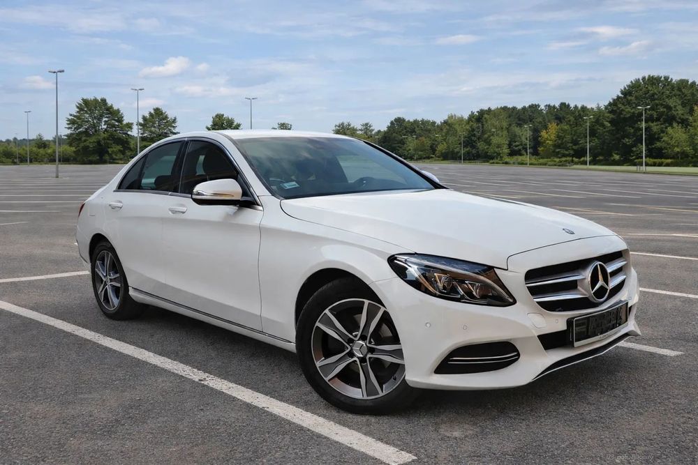 Mercedes-Benz Klasa C Mercedes-Benz C180 W205 | 29.08.2014 | Polar White | Auto ślubne | 1.6