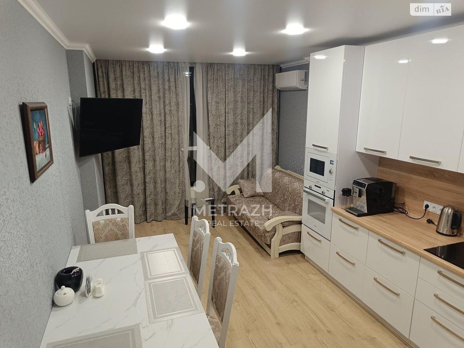 До метро 3 хвилини! 1к квартира 51 м2 у ЖК Лебединий