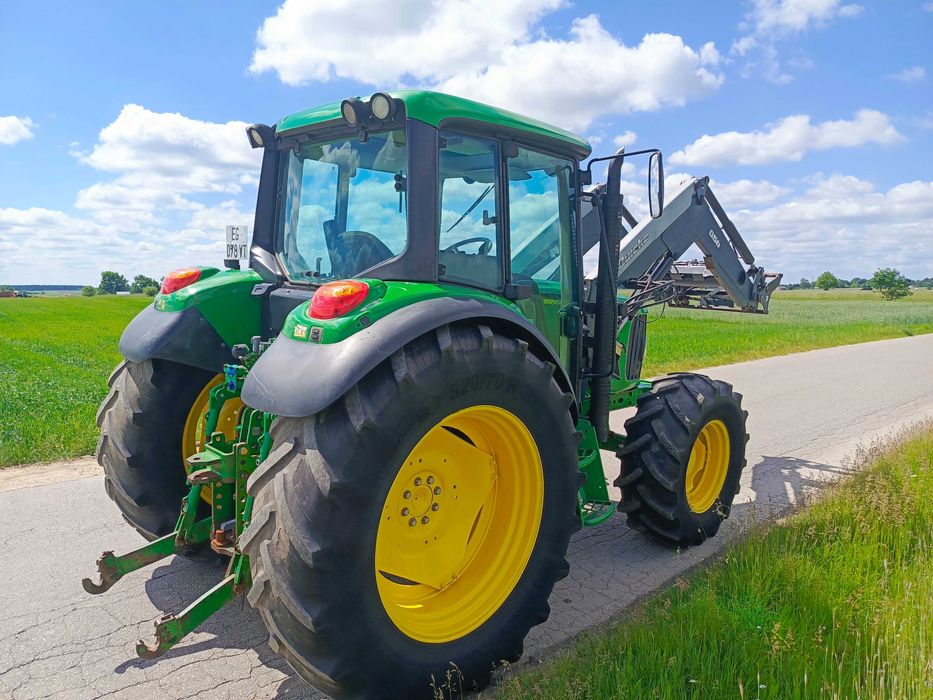 John Deere 6230 z turem  sprowadzony