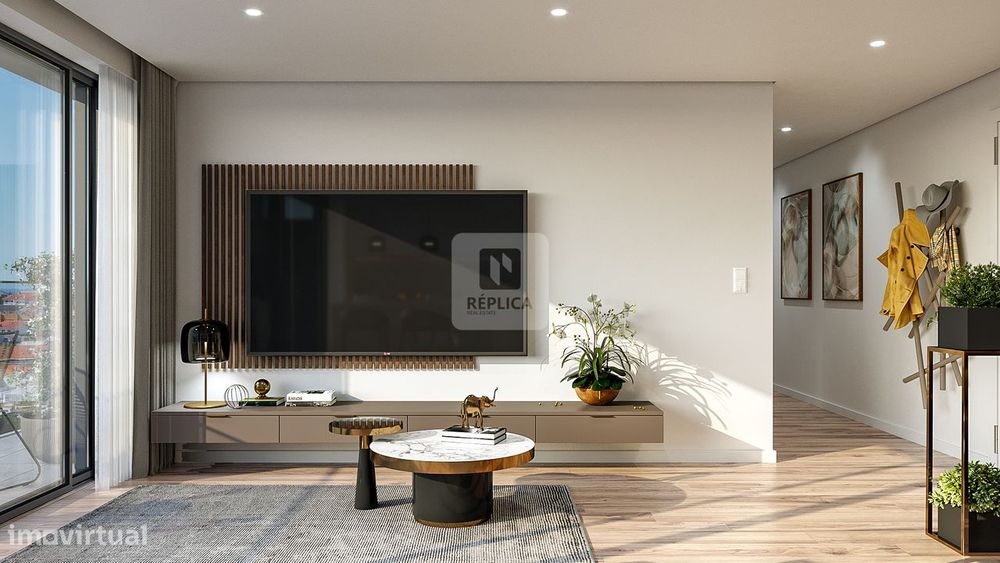Apartamento T1+1 com Varanda na Madalena em Vila Nova de Gaia — Canidelo, Porto