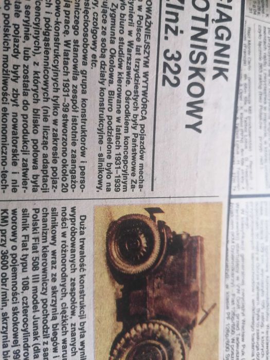 Gazeta MOTOR 1981 nr 8 MIKRUS  RAJD Fiat 125p PRL antyk klasyk