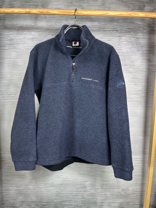 Вінтажна шерстяна кофта Mammut Outdoor 1/3 zip