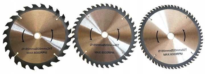 Pilarka tarczowa ręczna z laserem 2800W + 3 tarcze nowa