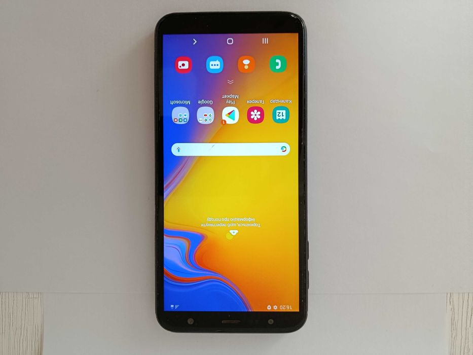 Мобильный телефон SAMSUNG Galaxy J6+ SM-J610FN/DS | с разбитым экраном