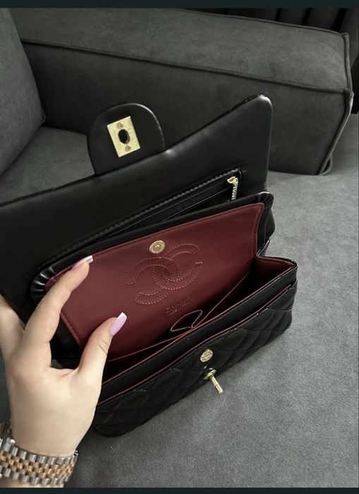 Mala de senhora em pele